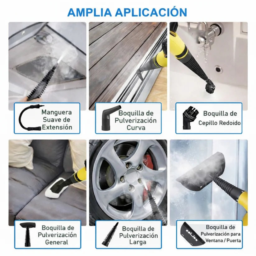 Limpiador a Vapor Multi superficie
