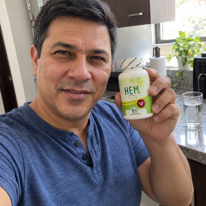 HEM HERO 60 CÁPSULAS 🌿💊 — Apoyo natural para la circulación venosa, 1 mes completo ✨