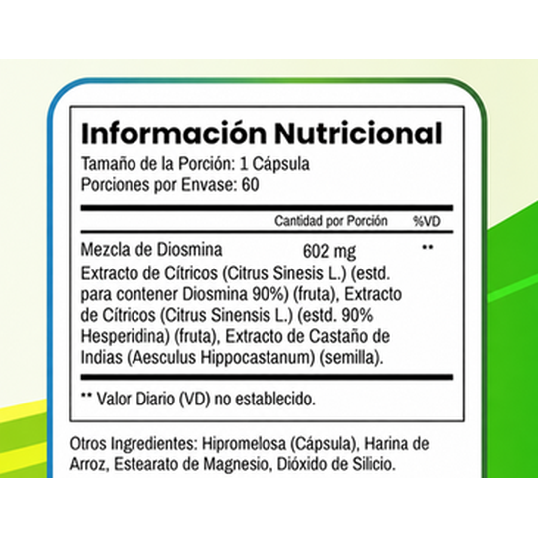 HEM HERO 60 CÁPSULAS 🌿💊 — Apoyo natural para la circulación venosa, 1 mes completo ✨
